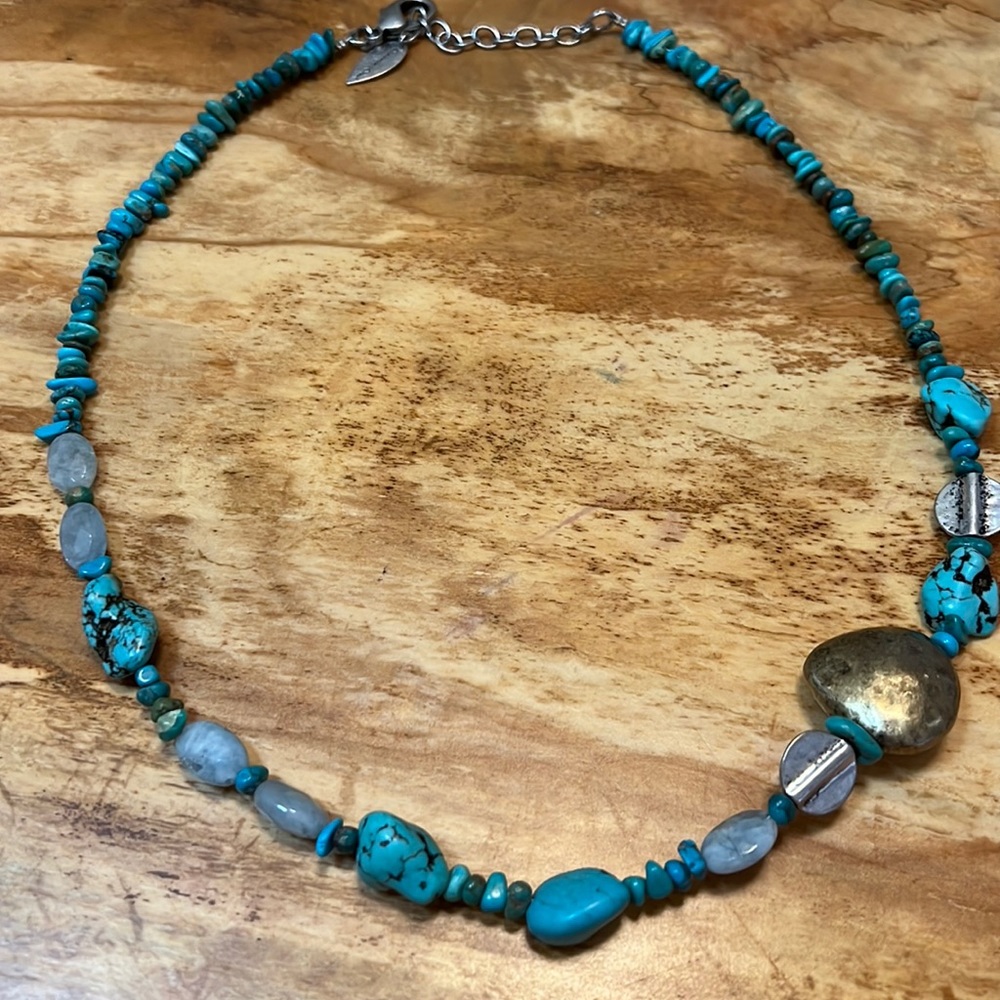 Coldwater Creek turquoise necklace